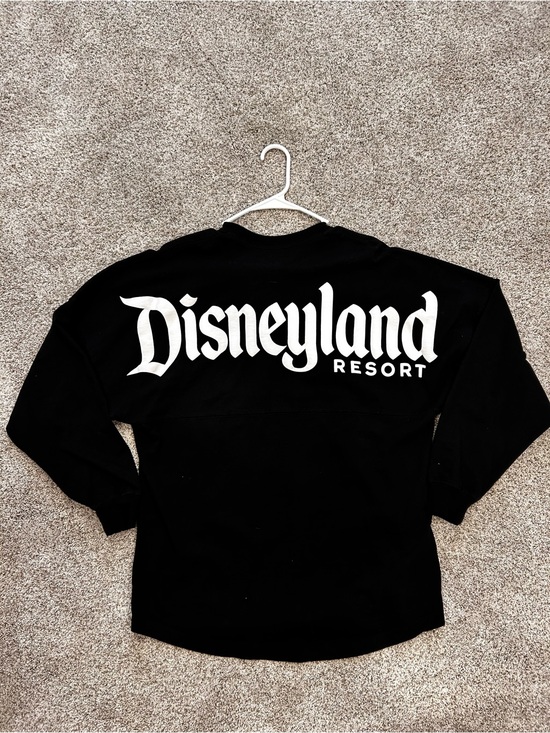 Disney Sweaters - Disney Black Adult Sweatshirt with White Disneyland Resort Logo